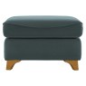 Jackson Footstool  L852 Cambridge Petrol Blue