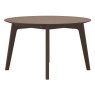 Bordeaux Round Dining Table   Walnut 2