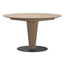 Bordeaux Round Centre Table   Natural Oak