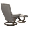 Stressless Mayfair Classic Base   Abelia Beige with Smoked Oak 4