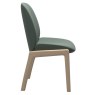 Bay  L  Low Back D100 without Arms   Paloma Sage Green with Natural Oak 3