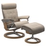 signature   paloma mushroom with silver and oak