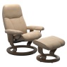 Classic consul   paloma beige with smoked oak
