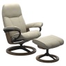 signature consul   paloma light grey with black and smoked oak