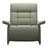 mary wood chair   paloma shadow green with smoked oak