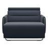 steel longseat  L  with arms