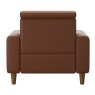 A1 Power Chair   Paloma New Cognac  wooden cone leg   teak stain 4
