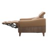 A3 Power Chair   Paloma Taupe   wooden cone angled leg   walnut 3