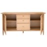Teramo  3665  large sideboard  cutoutFront 2  Oak  CM Oak 5