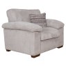 Dexter   Arm Chair   Angled   Rich Fabric