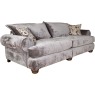 Horatio   4 Seater Modular Sofa   Standard Back   Angled   Kairo Grey  Burnaby Mono