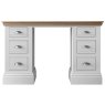 NEBD36   Double Ped Dressing Table