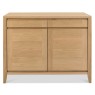 Bentley Designs Bergen Oak Narrow Sideboard  front on