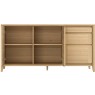 8101 15 BERGEN OAK WIDE SIDEBOARD