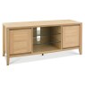 Bentley Designs Bergen Oak Entertainment Unit  front angle