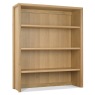 Bentley Designs Bergen Oak Wide Top Unit  front angle