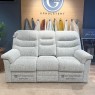 G Plan Ledbury 3 Seater Power Recliner Sofa with Headrest and Lumbar