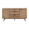Willis   Gambier Sorrento 2 Door 3 Drawer Sideboard 2