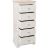 LYD002 5 Drawer Wellington Painted Grey Mist 2