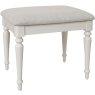 LYD024 Dressing Table Stool  KD  Painted Mist Grey