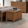 dorset rustic bedroom set dark oak 1500 blanket box