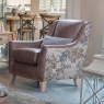 arizona 1 two tone accent chair