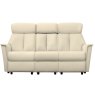 G Plan Kelson Leather 3 Seater Sofa   Cambridge Stone