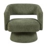 1781783519Orla Swivel Accent Chair Curved Back Green Fabric 01