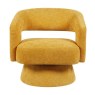 1781783519Orla Swivel Accent Chair Curved Back Ochre Fabric 01