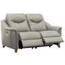 G Plan Olivia Small Double Power Recliner Sofa   Husk Alabaster